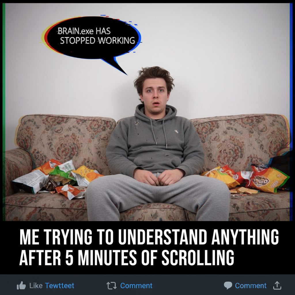 The wifi went down. Guess I'll just stare at the wall now. What year is it?