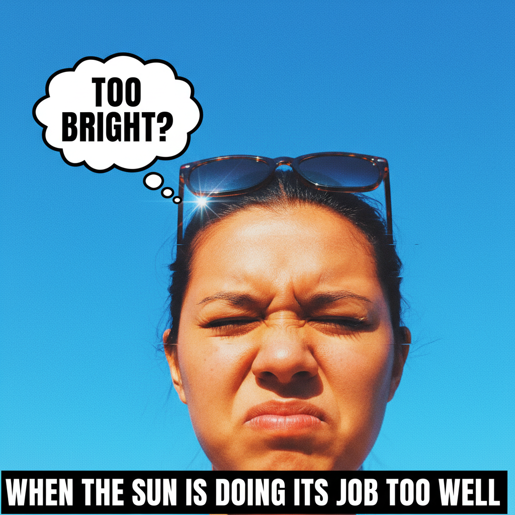 It's 70 degrees and sunny. Someone, somewhere, is still complaining about the weather.