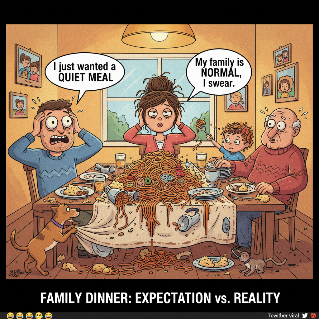 Holiday dinner is just a competitive eating event with passive-aggressive comments. I'm thriving.