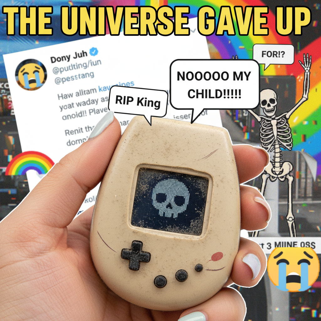 Found my old Tamagotchi. It's still dead. Some things never change.