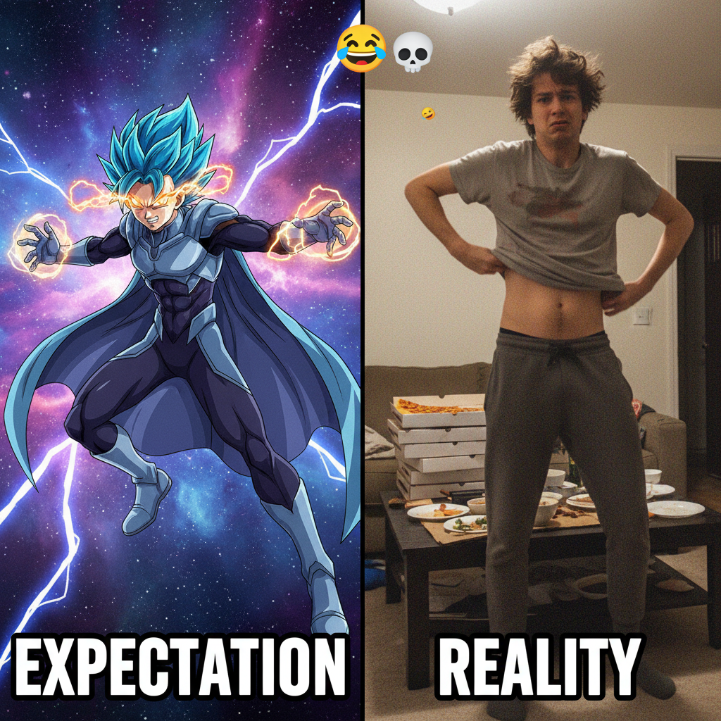 Me trying to use anime logic in a real-life argument. It never works.