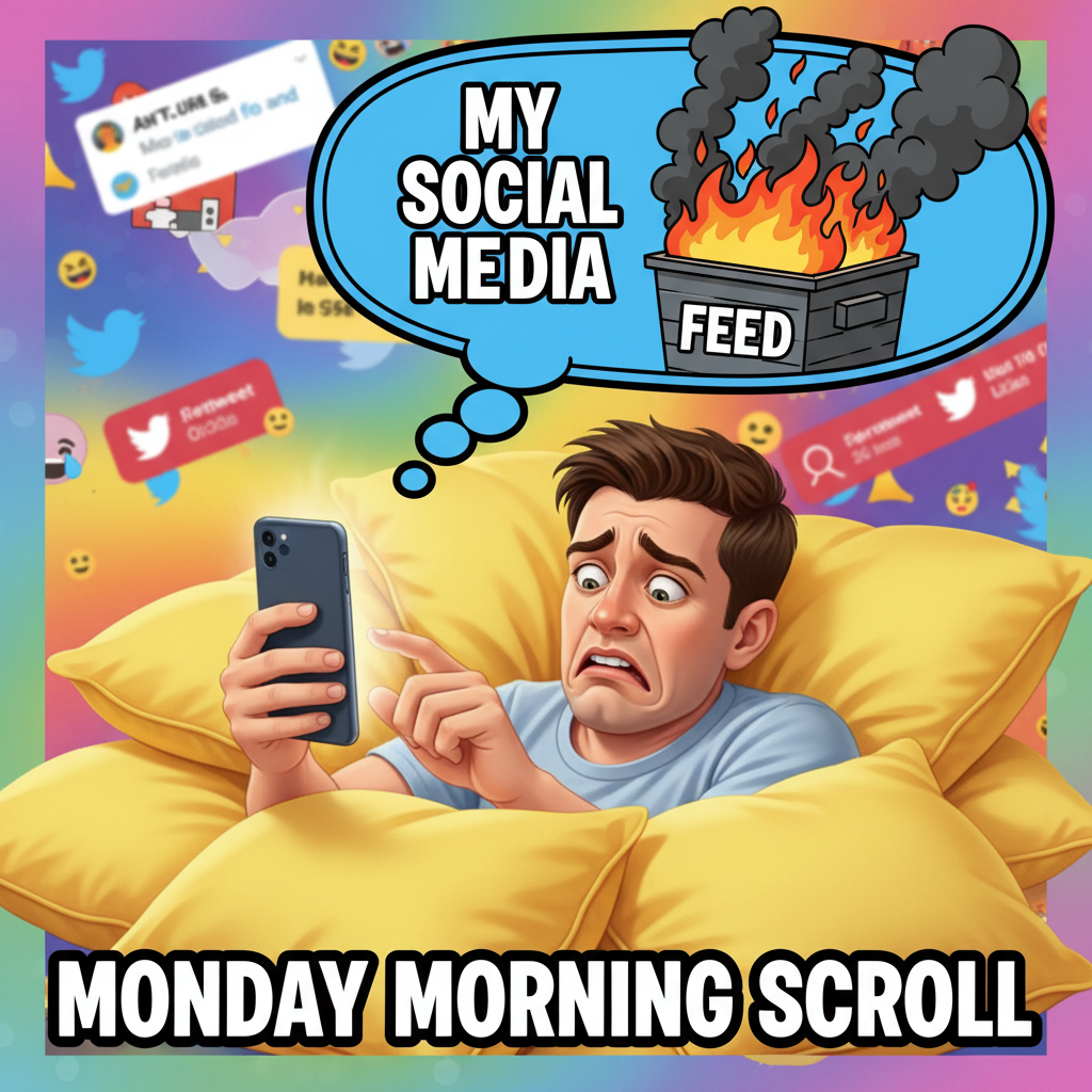 My dating app bio: 'Fluent in sarcasm & disappointment.' It's working too well.