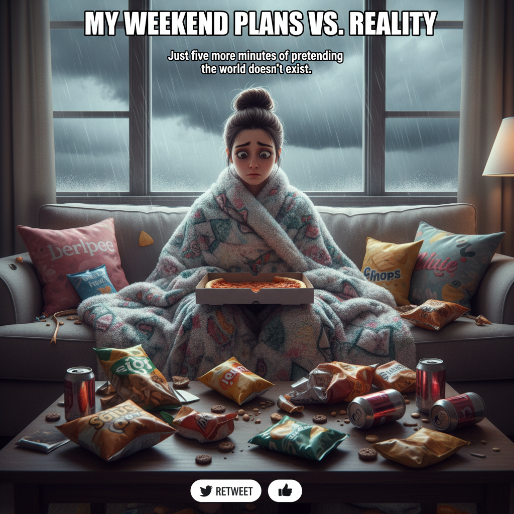 Seasonal depression is just my body's way of telling me to hibernate and eat snacks. I get it.