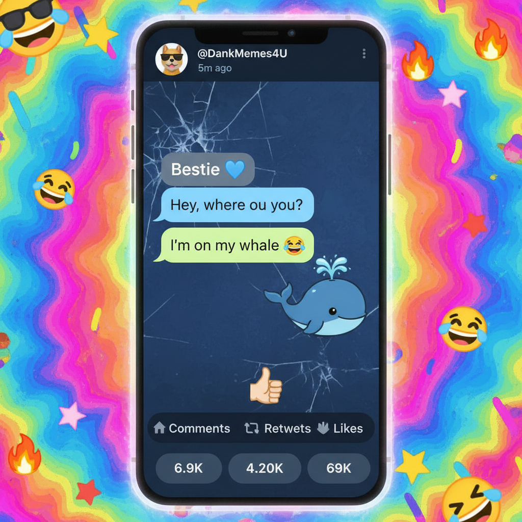 Autocorrect changed 'I'm on my way' to 'I'm on my whale'. Guess I'm a marine biologist now.