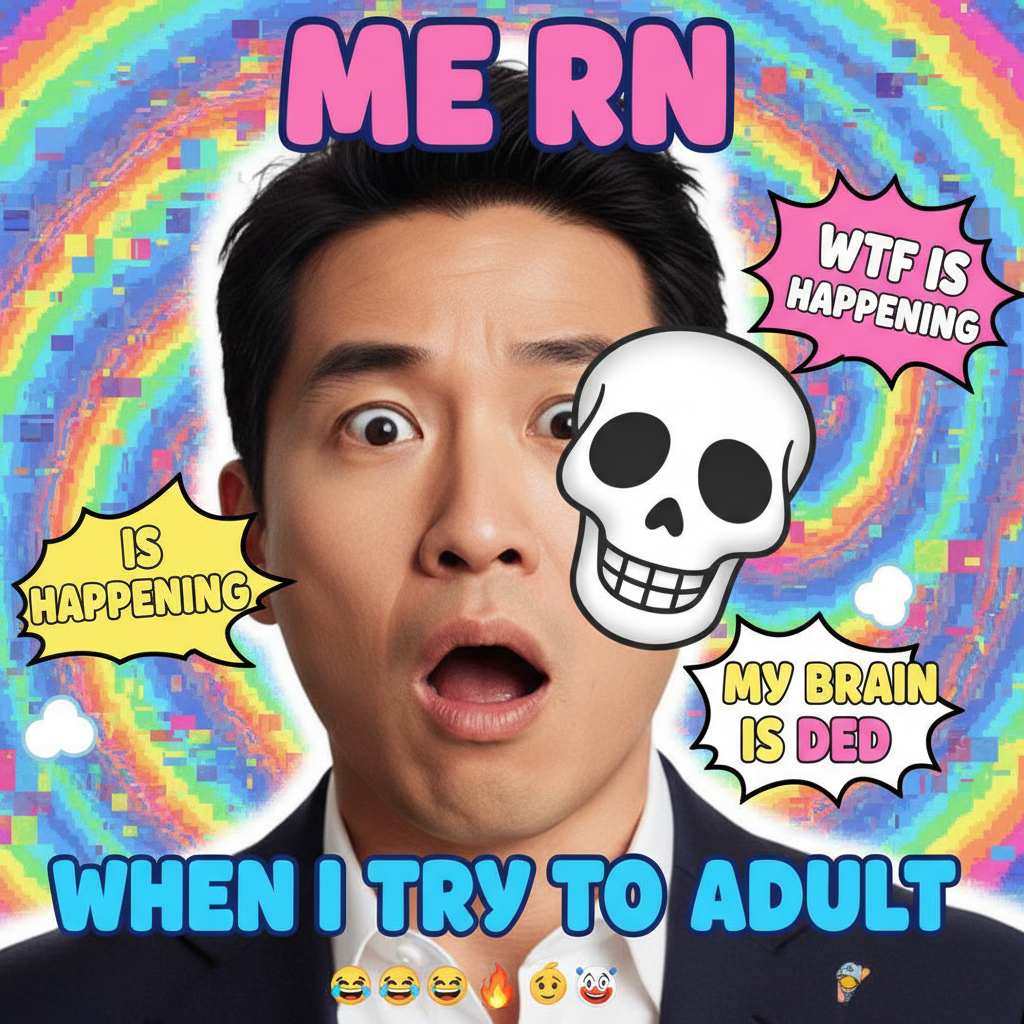 Me watching the internet collectively lose its mind over a celebrity's new haircut. 💀