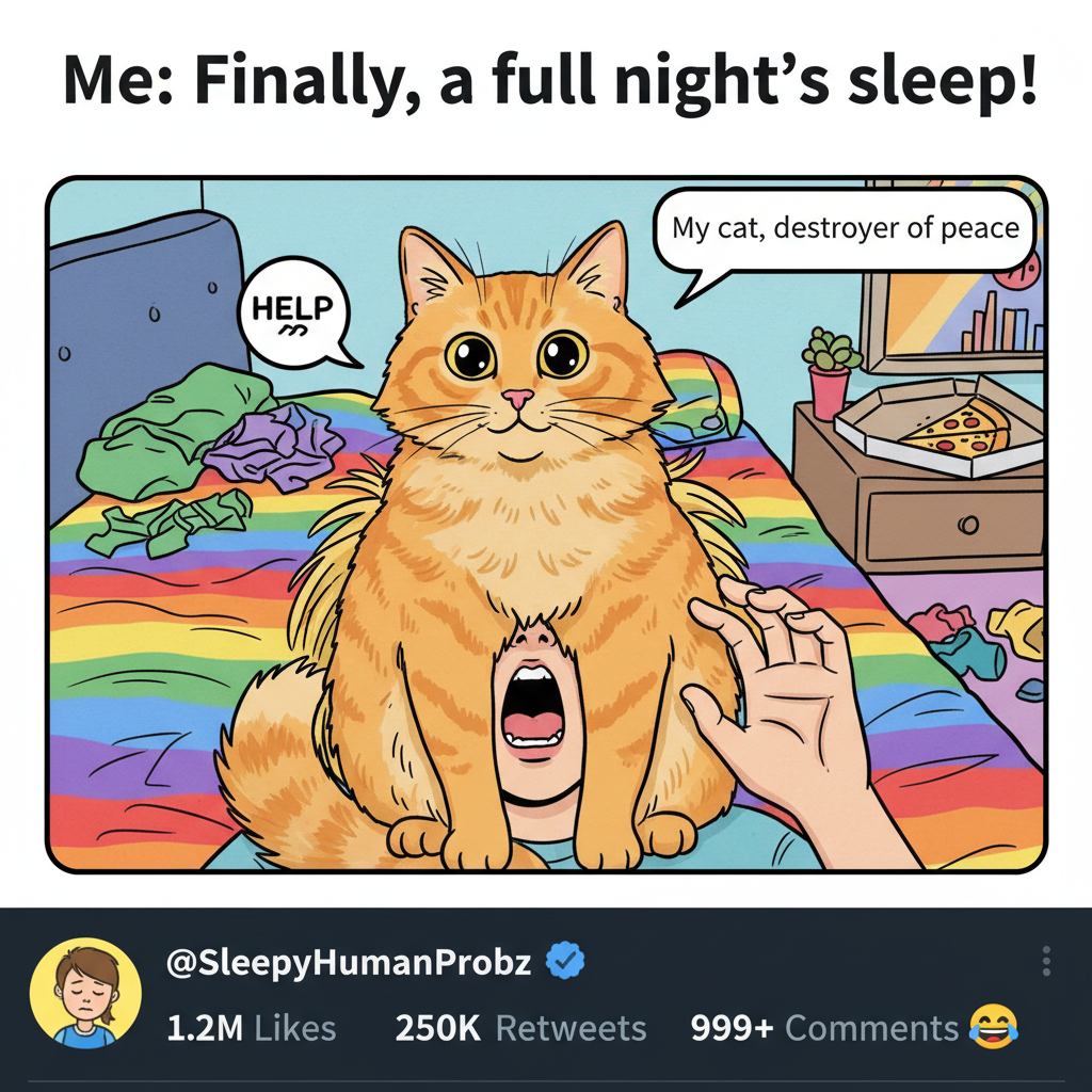 My pet thinks 'personal space' is a myth invented by humans. Can confirm.