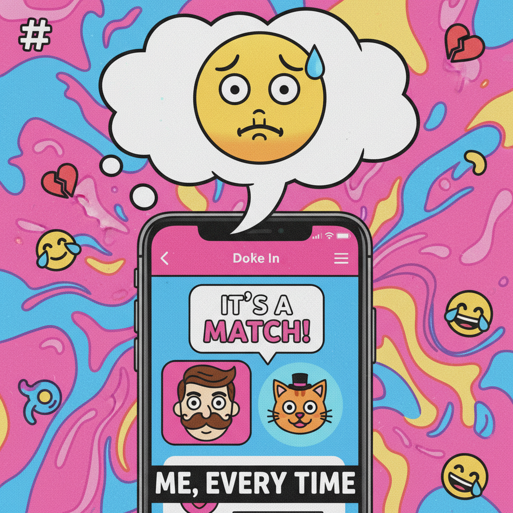 Matched with my ex's cousin. Is this a win or a new level of dating app hell?