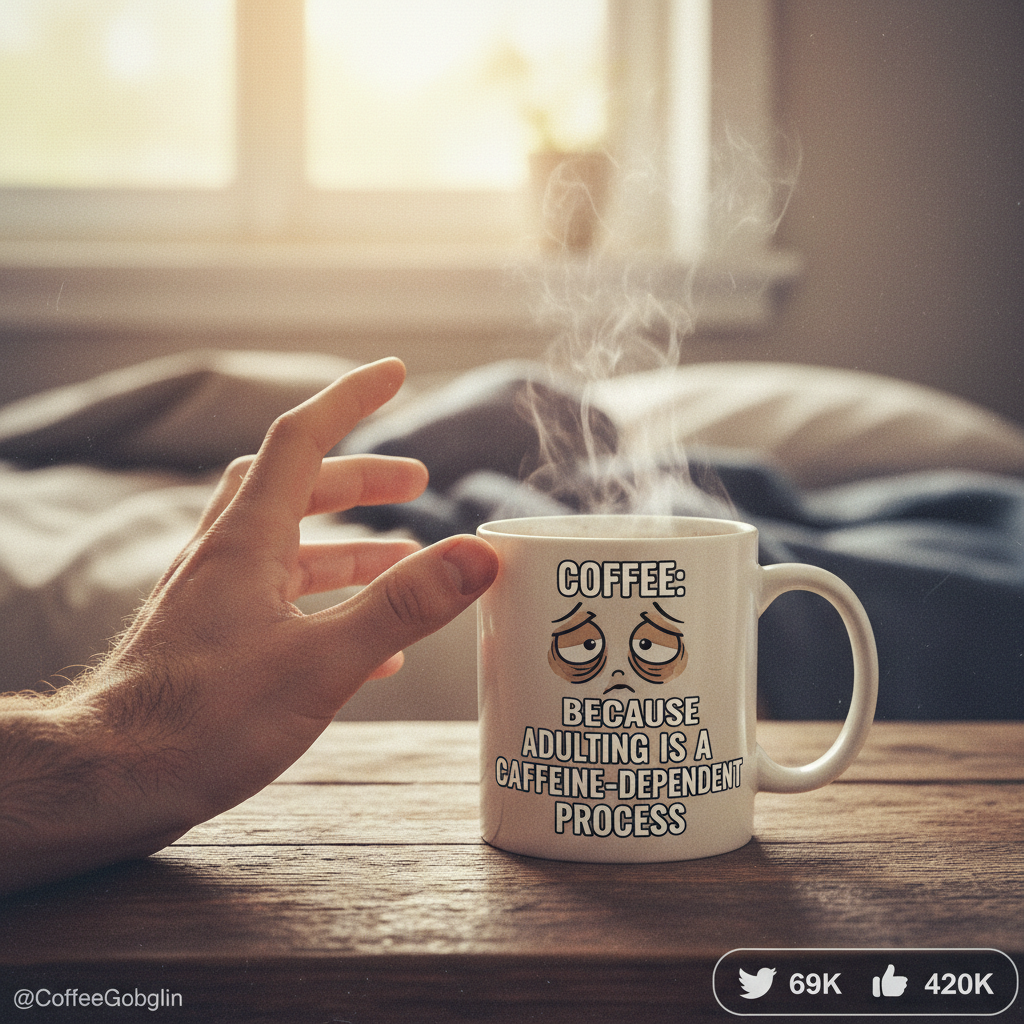 My blood type is coffee. My love language is a fresh brew. Don't talk to me pre-caffeine.