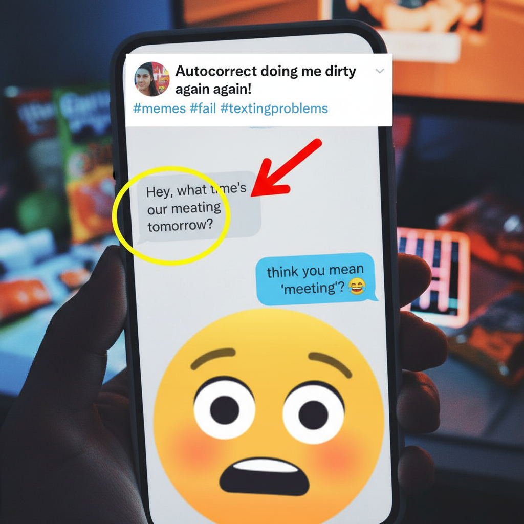 Autocorrect changed 'meeting' to 'meating'. My boss thinks I'm a cannibal now.
