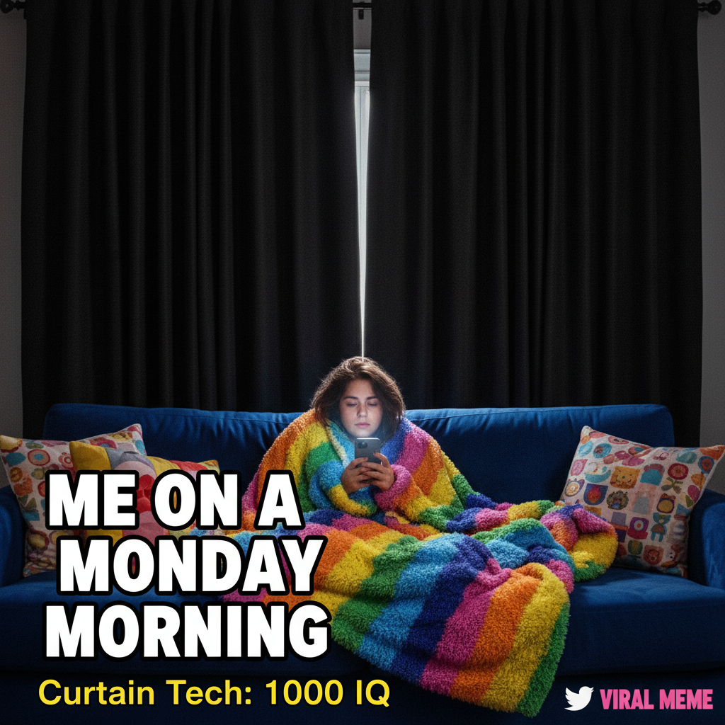 My therapist told me to embrace the darkness. So I bought blackout curtains. #SAD