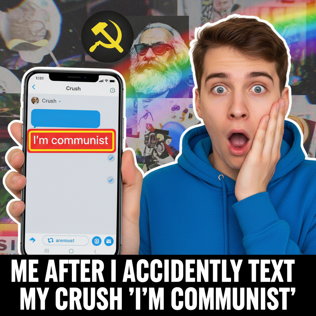 Autocorrect changed 'I'm coming' to 'I'm communist' in a work email. My boss is confused.