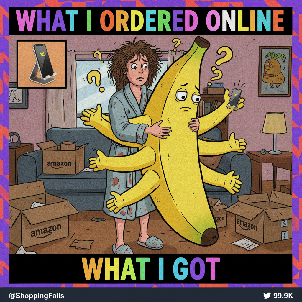 Me: 'I need this!' *adds to cart* Me 2 days later: 'What IS this?'