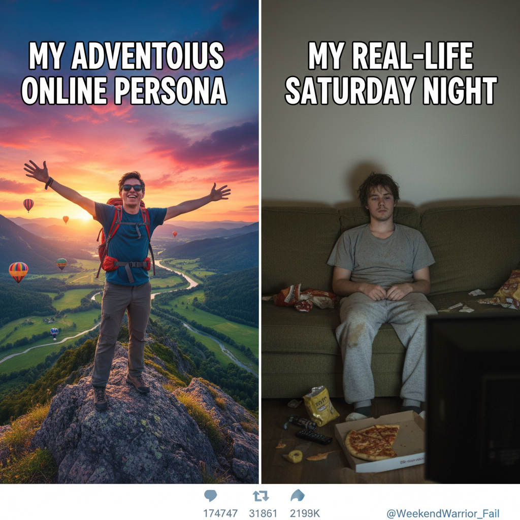 Dating app bio: 'Loves adventure!' First date: 'Can we just stay in?'