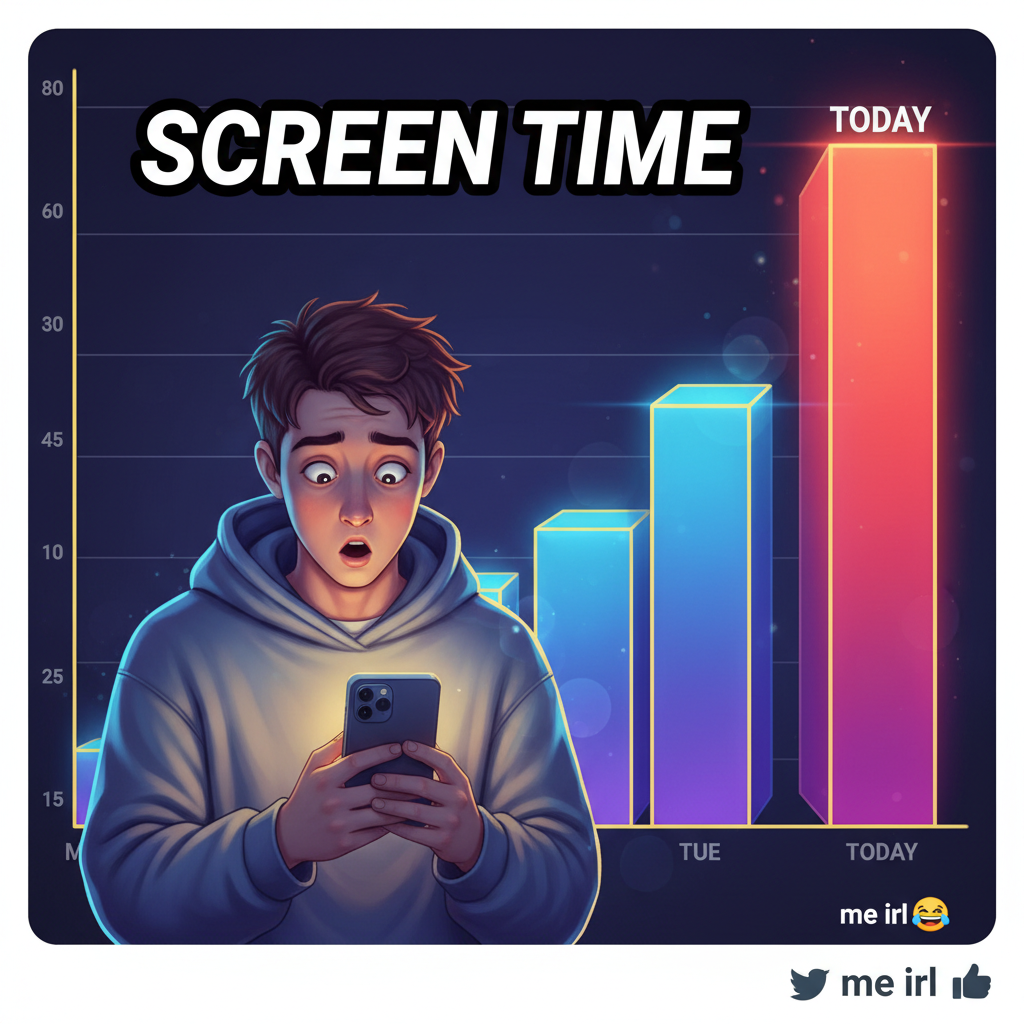 My screen time report is basically a memoir of my life choices.