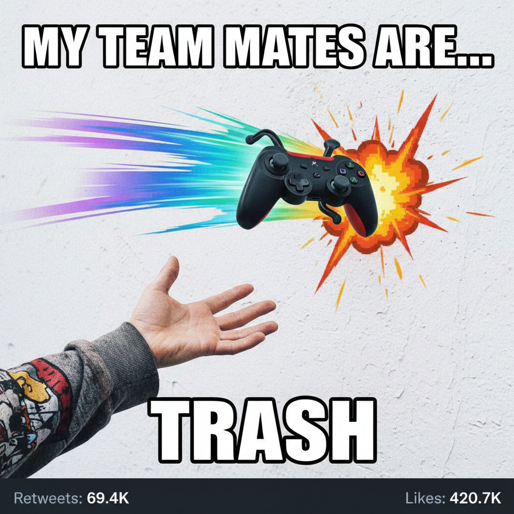 My controller just flew across the room. It wasn't me, it was the lag.