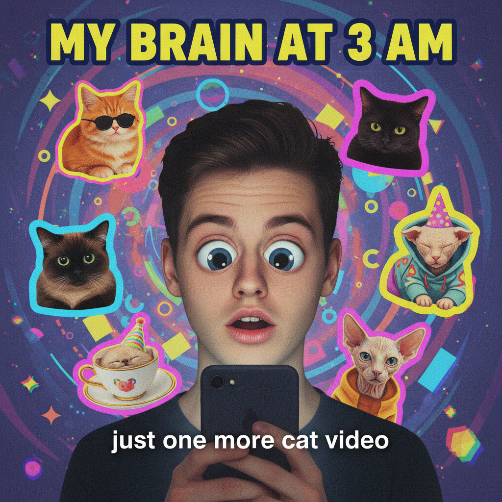 Just spent 3 hours scrolling and now I know everything about a stranger's cat.