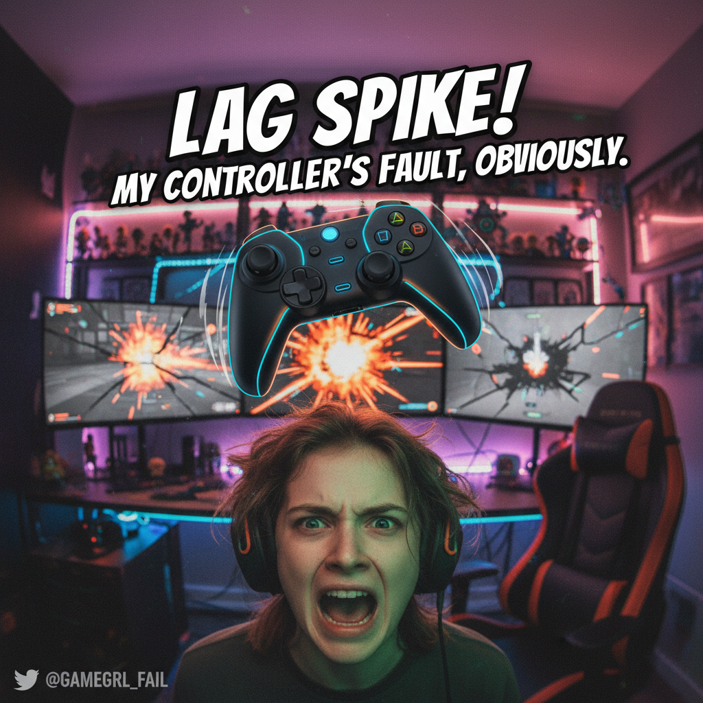 My controller just became a projectile. Again. This game is fine, I'm fine.