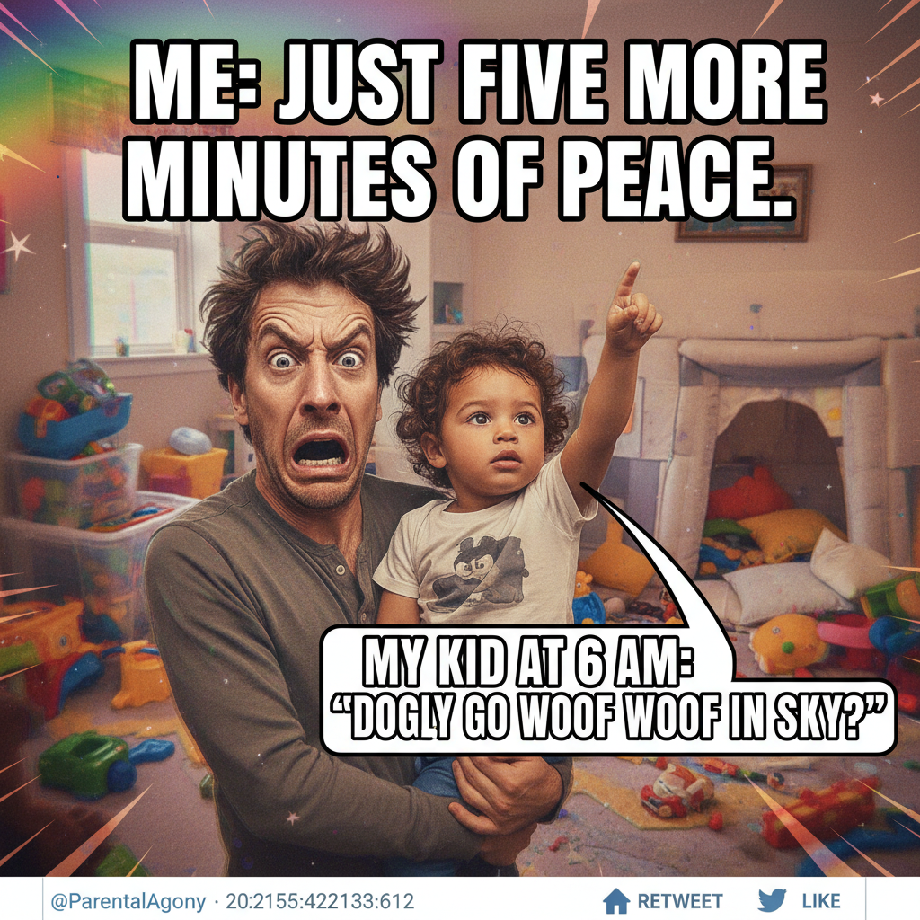 My kid just asked why the sky is blue. Send help, I'm not a scientist, I'm just tired.