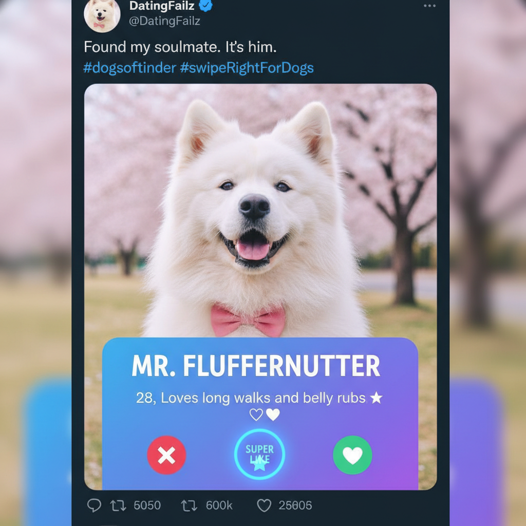 Matched with someone who only had pics of their dog. Turns out, the dog was the profile. 10/10.