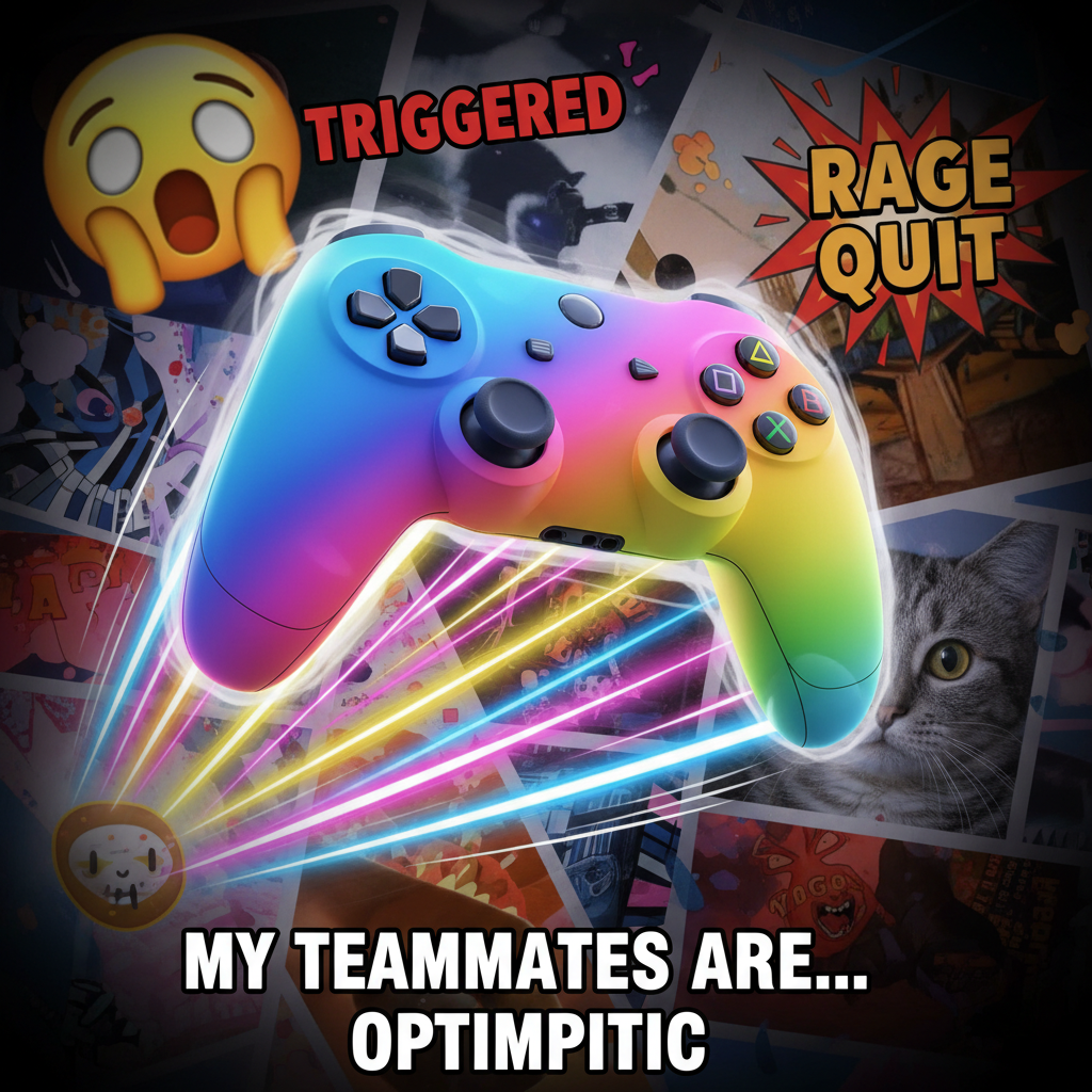 My controller just flew across the room. It's not rage, it's 'tactical equipment repositioning.'