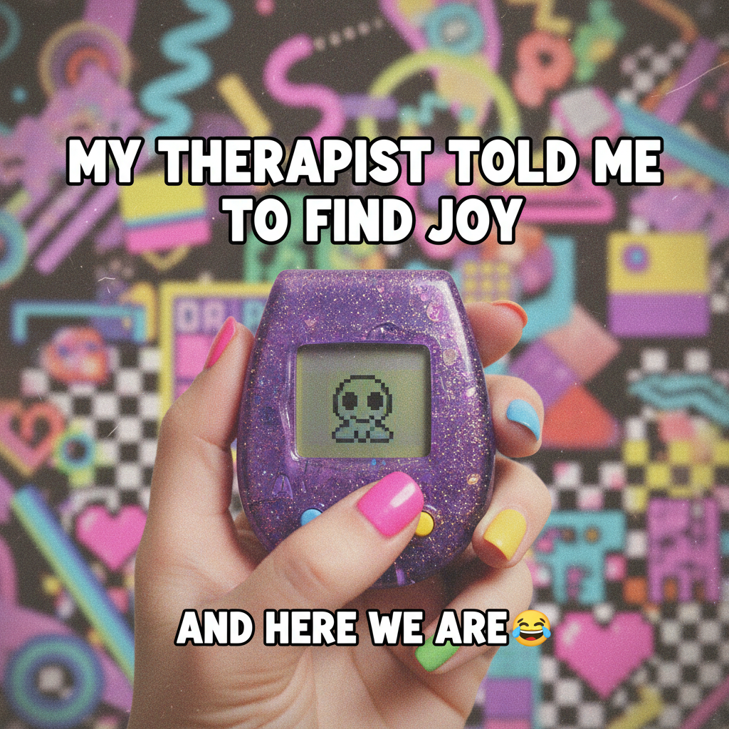Finding a dusty old Tamagotchi in a drawer. My childhood just flash-banged me.