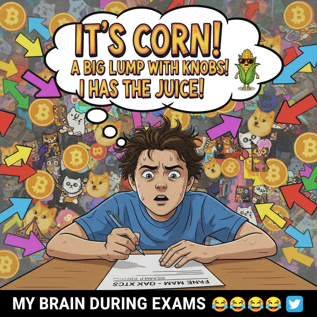 My brain during exams: 'You know, this would be a great time to remember that random song lyric.'