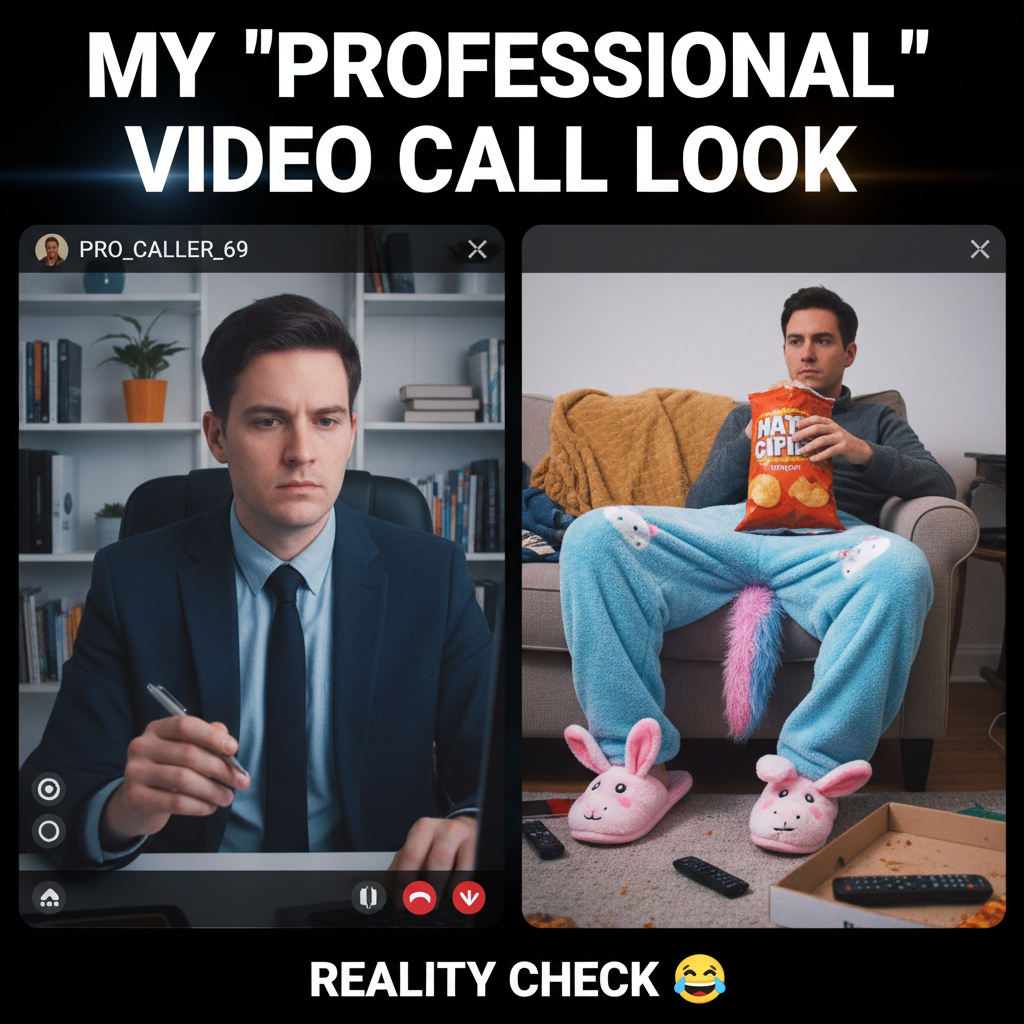 WFH means I can take meetings in my pajamas. It also means I do.