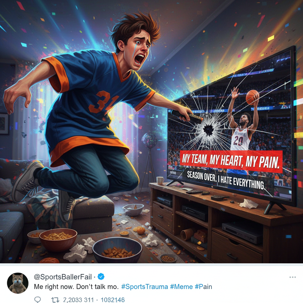 My team lost. I'm legally changing my name and moving to a new country. Don't contact me.