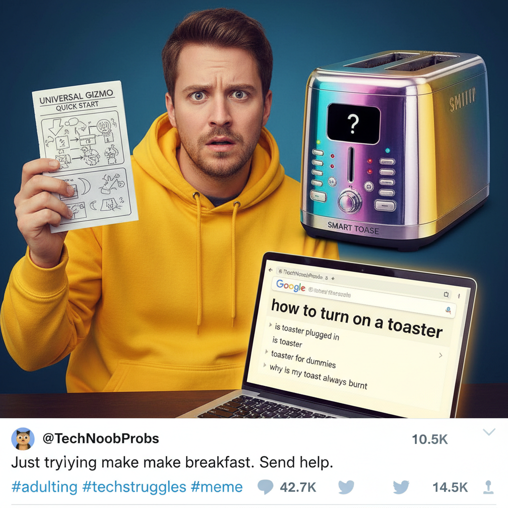 Adulting is just Googling how to do basic life tasks you should already know.