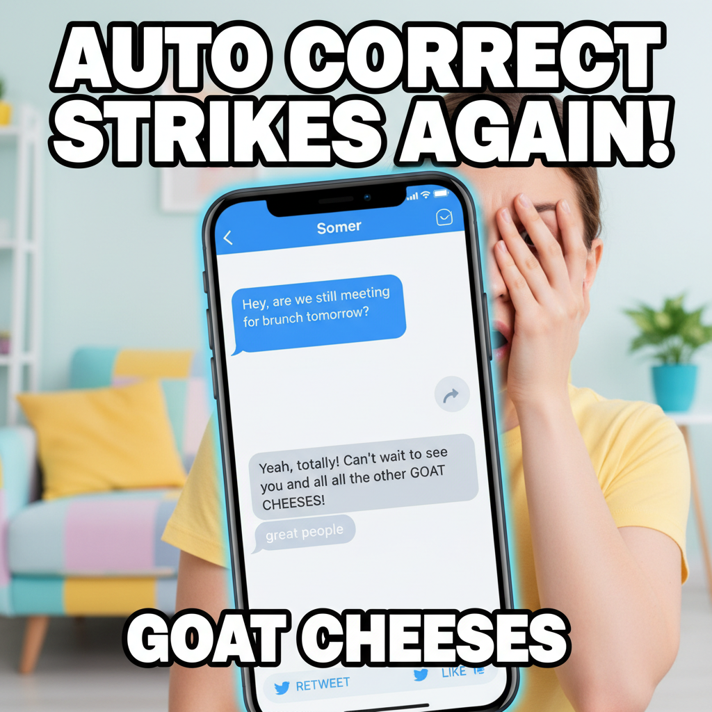 Autocorrect changed 'meeting' to 'meating'. My boss thinks I'm a cannibal.