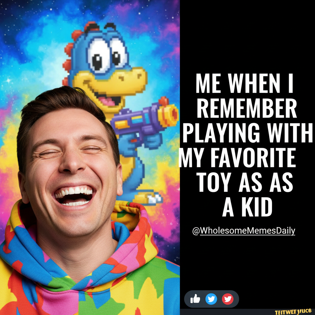 Hearing that one song from your childhood and instantly feeling 8 again.