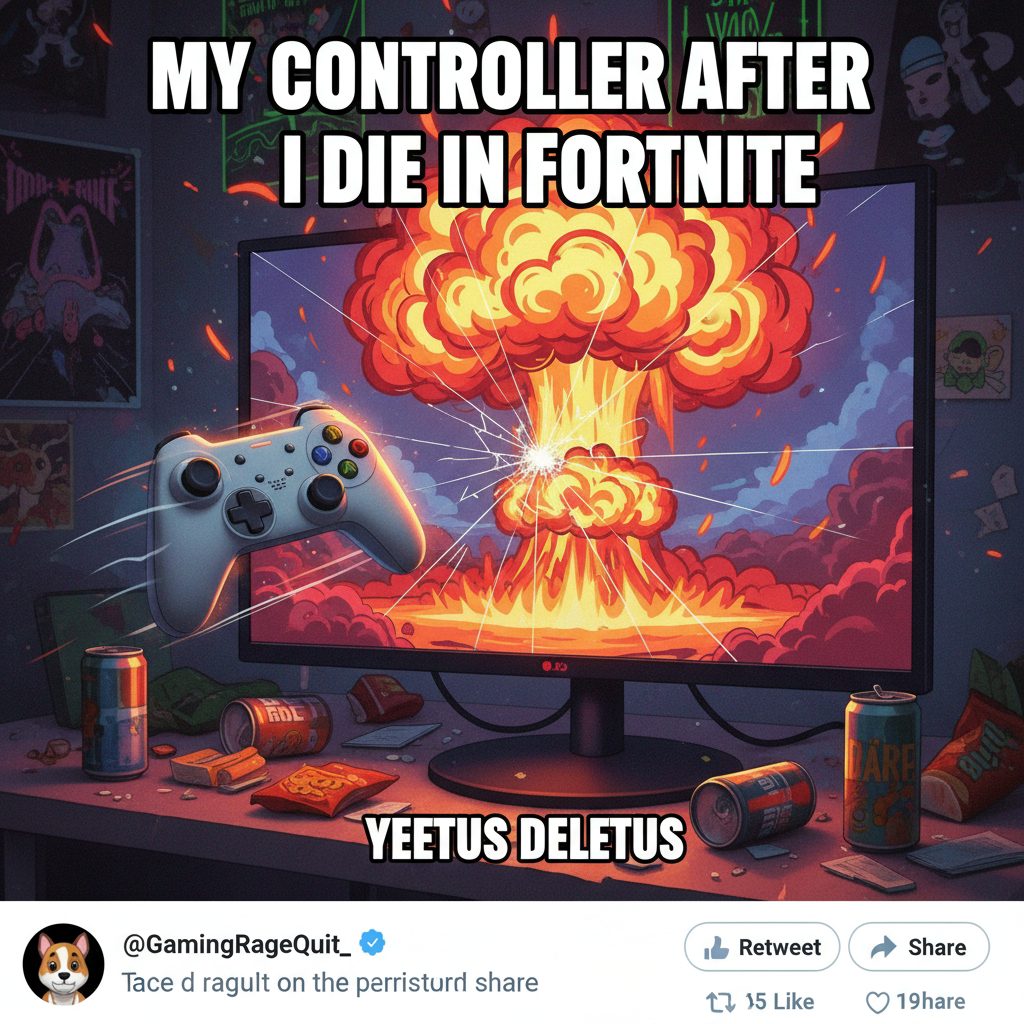 My controller just flew across the room. It wasn't my fault, it was the game's hit detection. #Totally