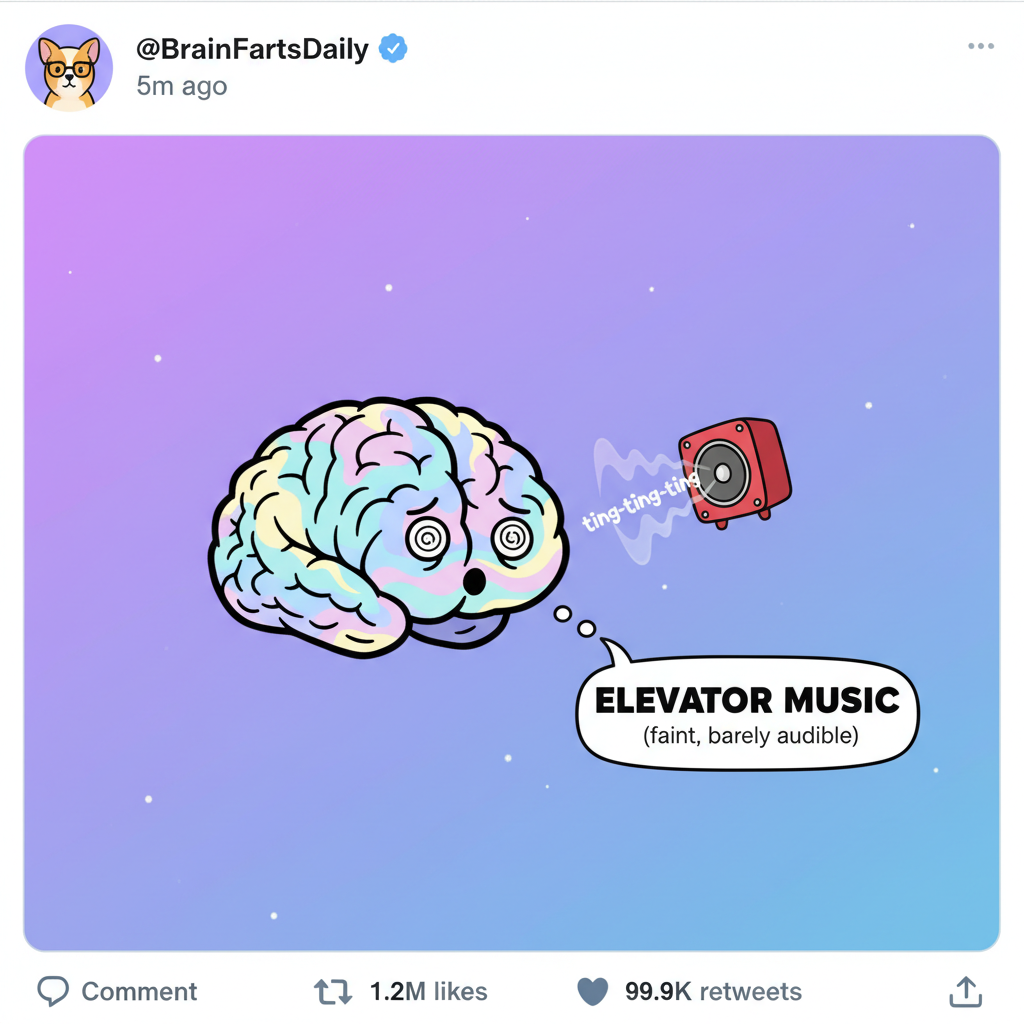 My brain during exam season: *elevator music playing in an empty room*