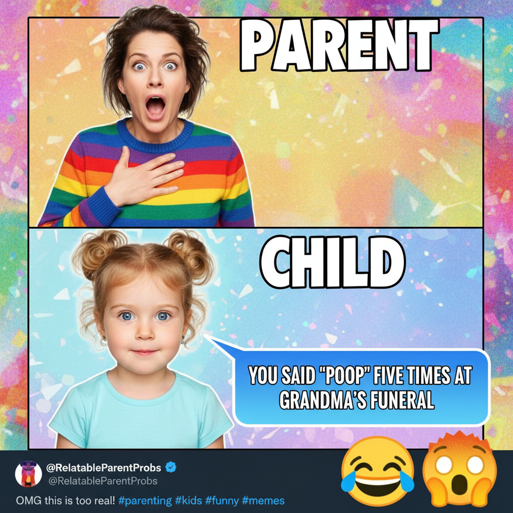 My toddler just told me my singing sounds like a 'dying walrus'. Honest critic.