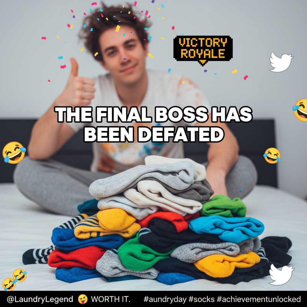 Adulting is just making sure you have enough clean socks for the week.