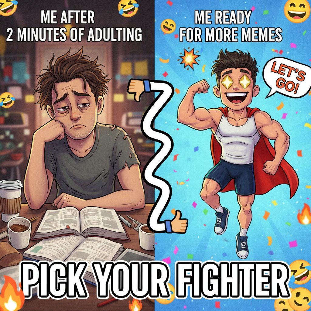 My social battery after 2 hours vs. my extrovert friend after 2 days. Send help.