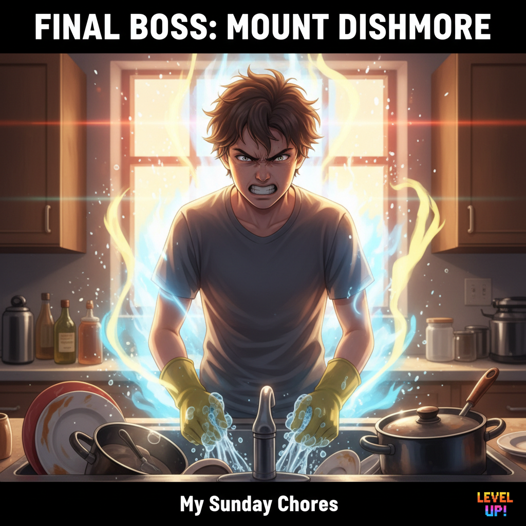 When real life hits and I expect an anime power-up sequence.