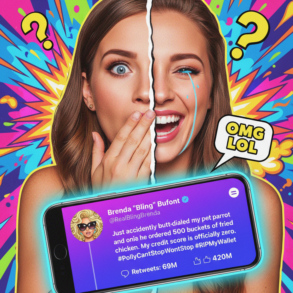 When a celebrity tweets something unhinged and you instantly know it's a new meme.