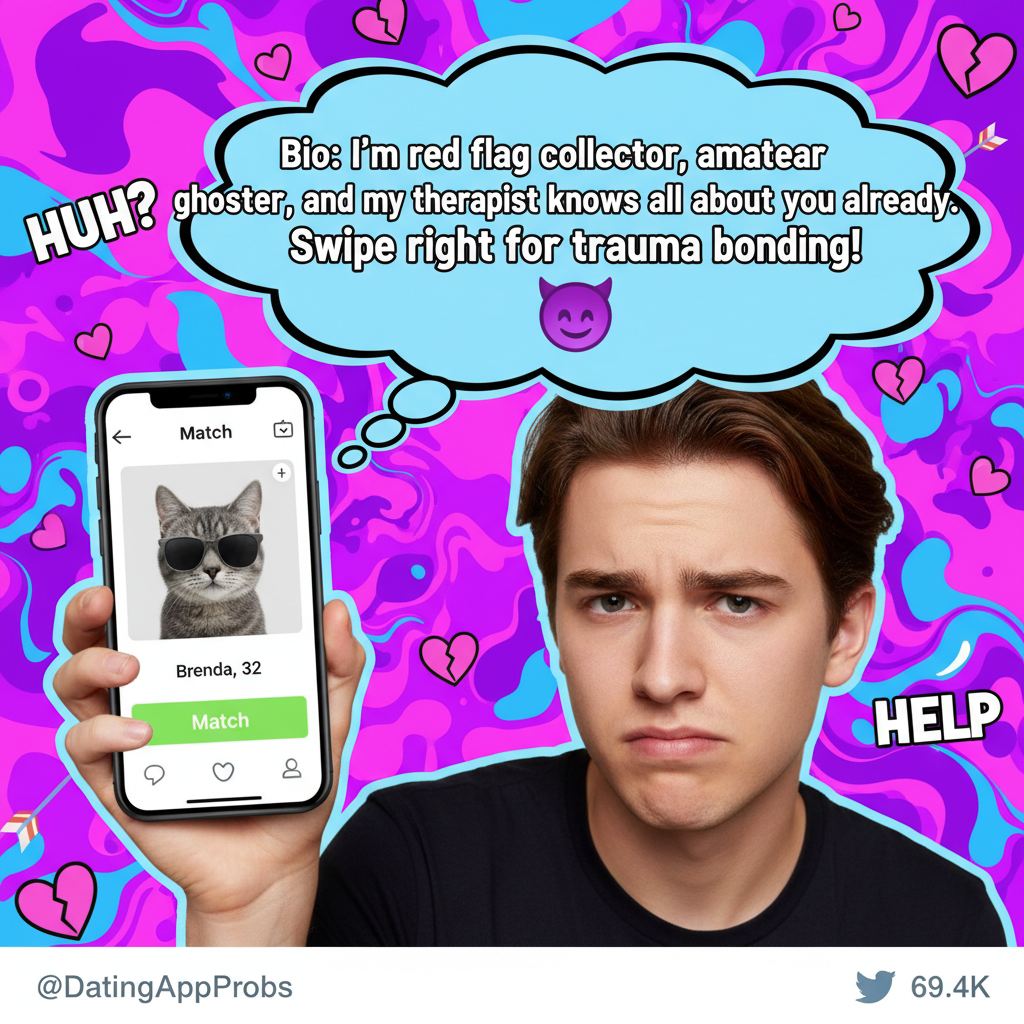 My dating app bio says 'fluent in sarcasm' and I'm still single. What went wrong?