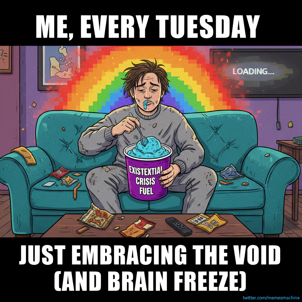 Day 3 of my 'new me' resolution: I'm currently eating ice cream straight from the tub.