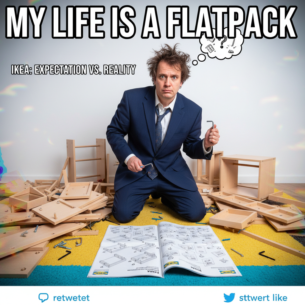 Adulting is just making up rules as you go and hoping no one notices.