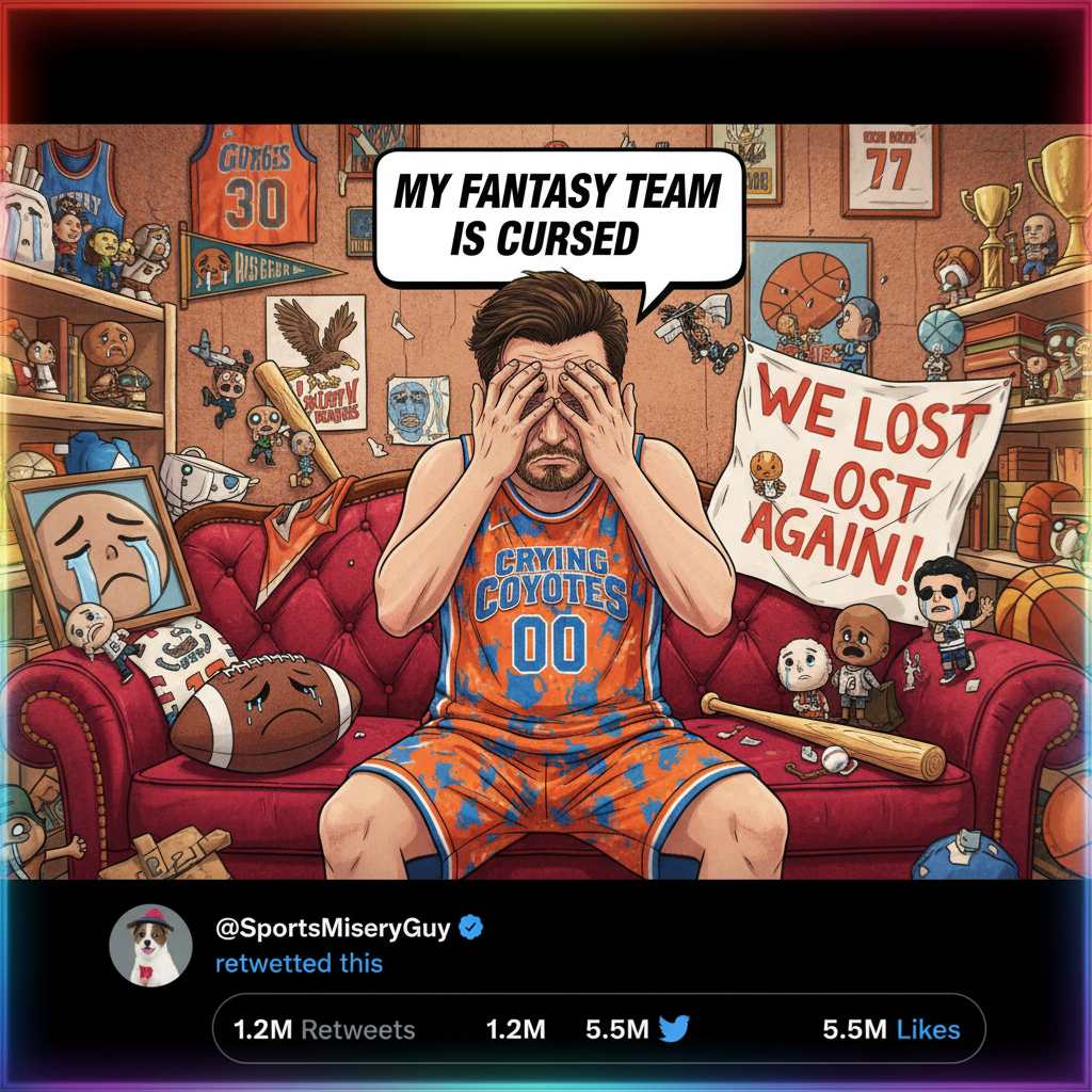 My team lost. I'm legally required to delete all my social media for 24 hours. Don't @ me.