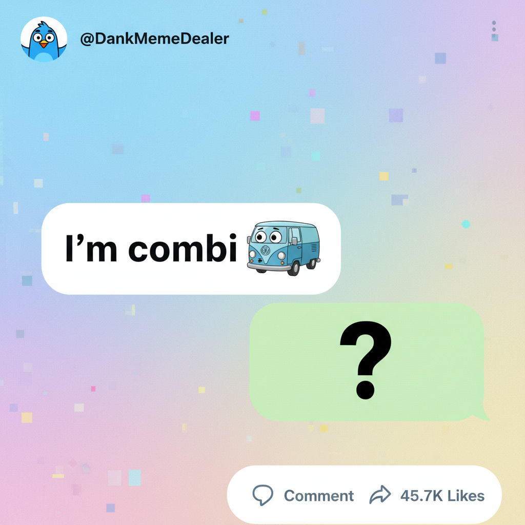 Autocorrect changed 'I'm coming' to 'I'm combi'. My boss thinks I'm a minivan.