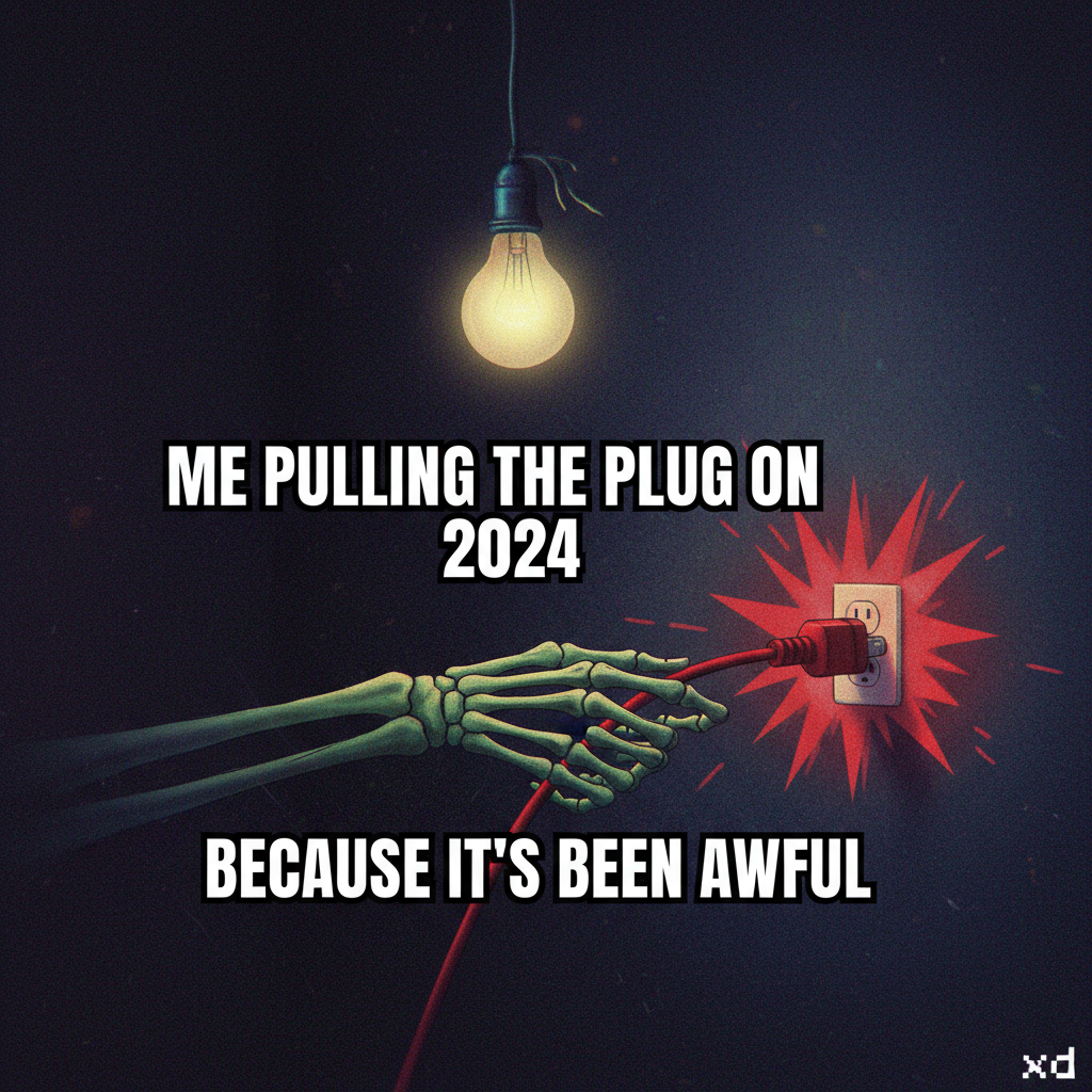 My brain cells logging off at 4:59 PM on a Friday