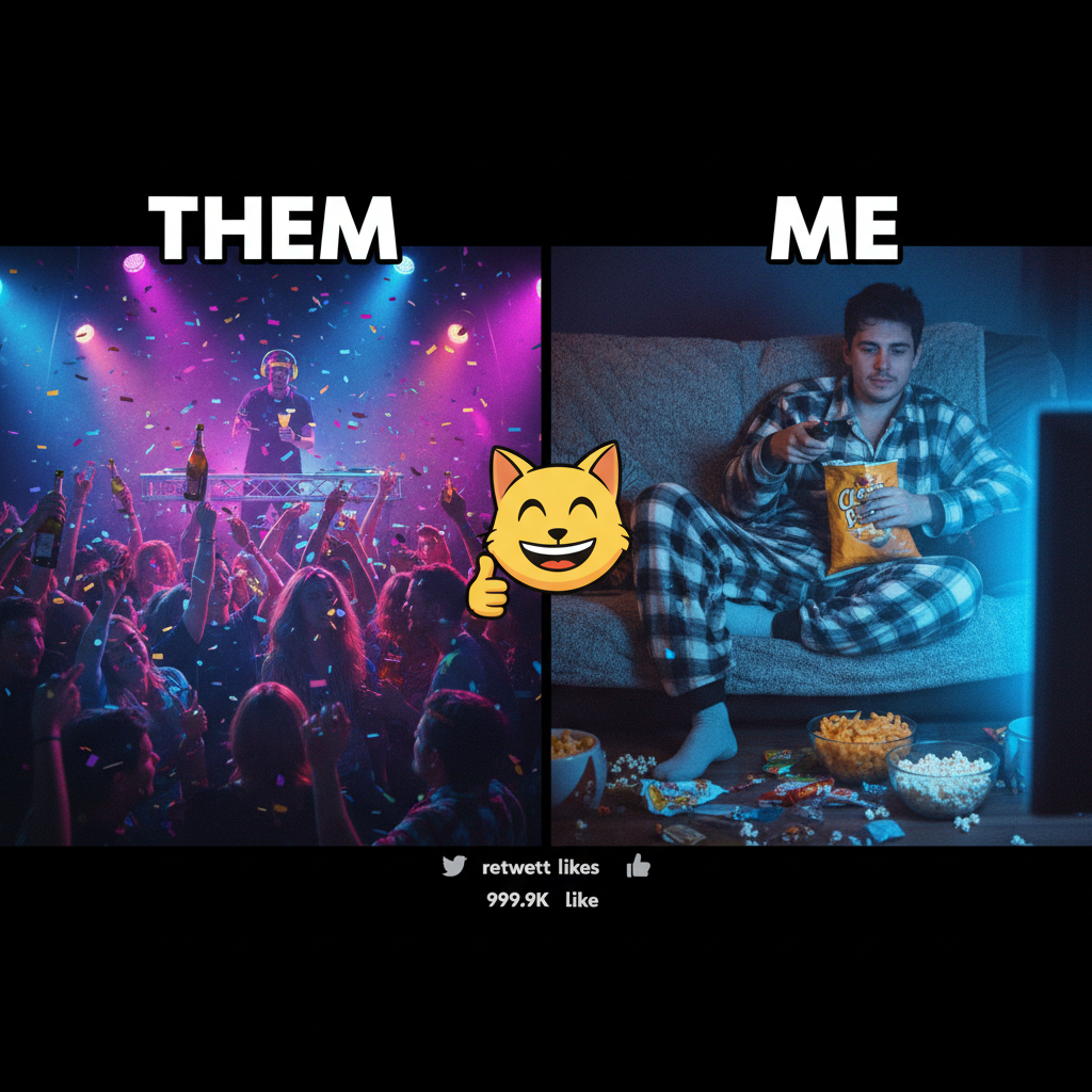 Friday night plans: wild party. Friday night reality: PJs, snacks, and debating what to stream.