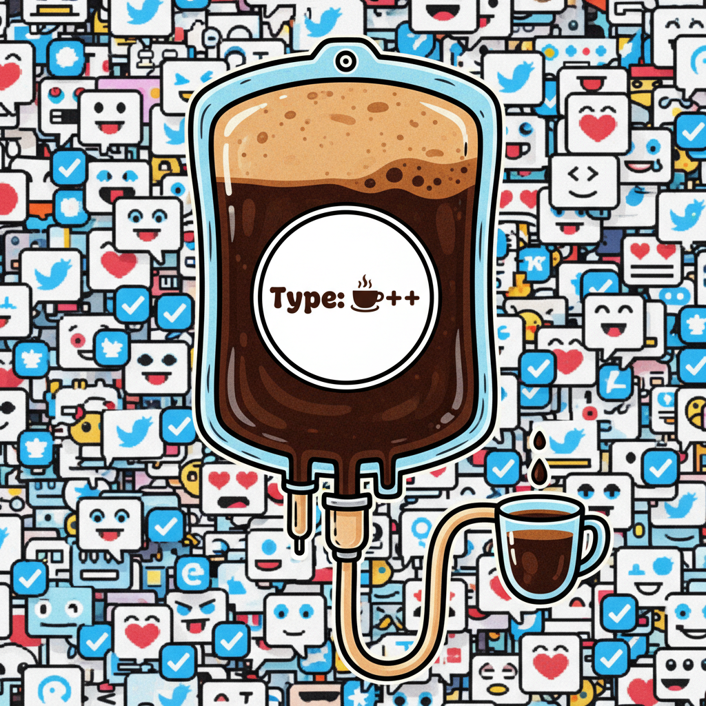 My blood type is ☕️ positive.