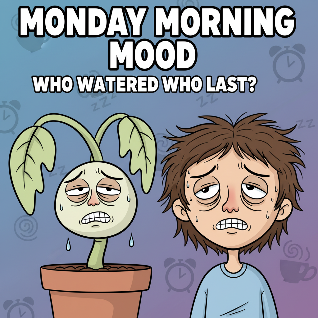 Adulting is just making sure your plants don't die while you also don't die.