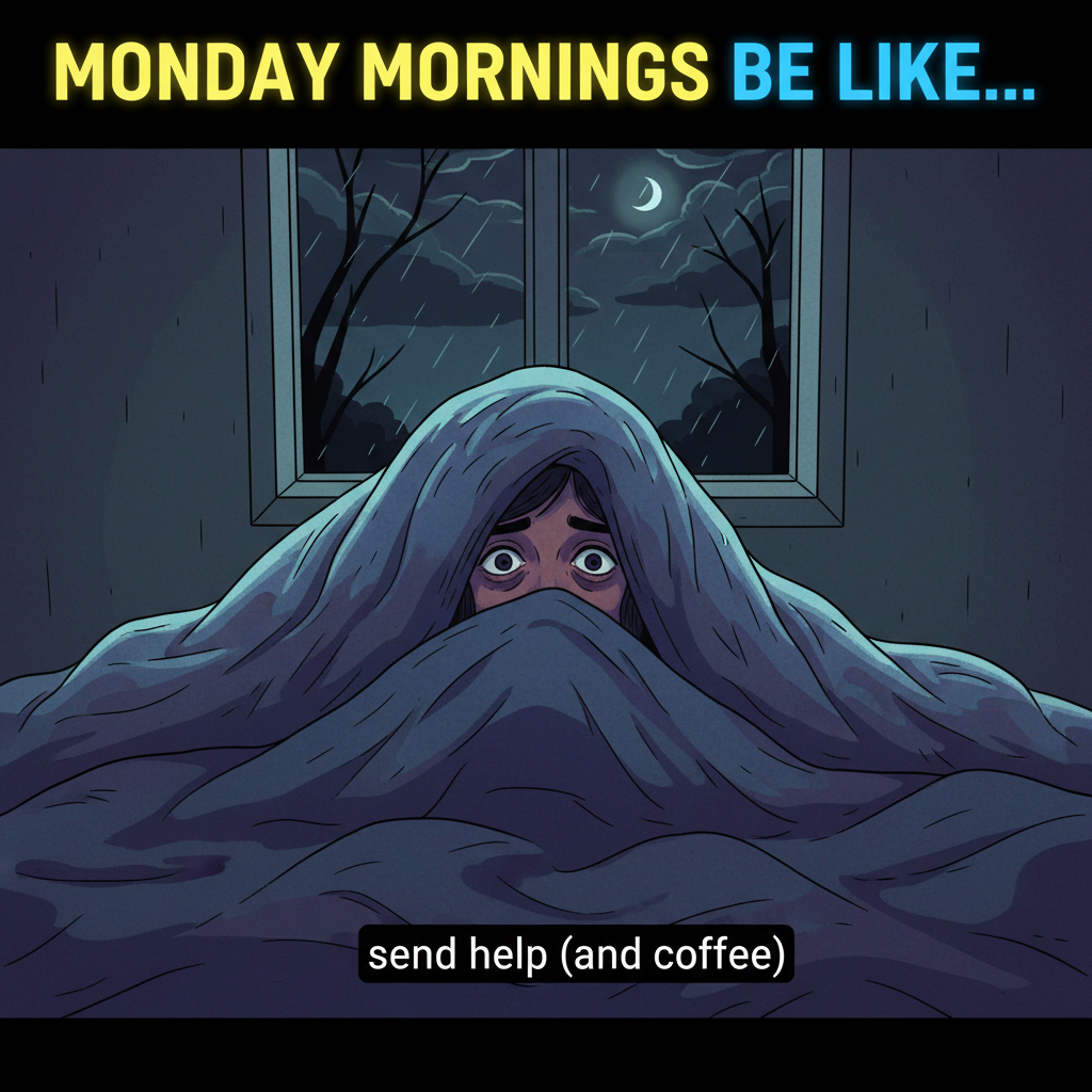 Seasonal depression hitting like a weighted blanket I can't escape. Send sunshine & serotonin. 😩