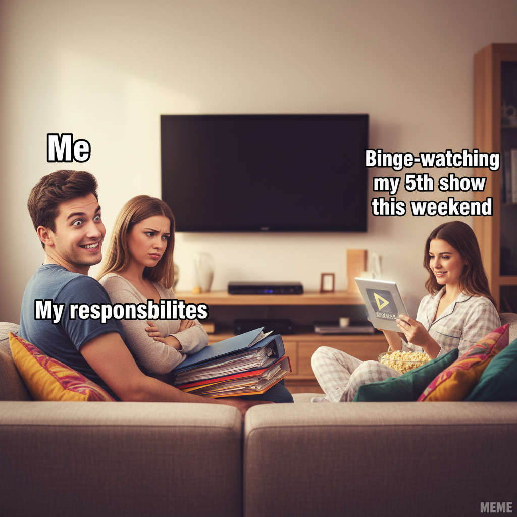 My weekend plans: 90% caffeine, 10% pretending to be productive