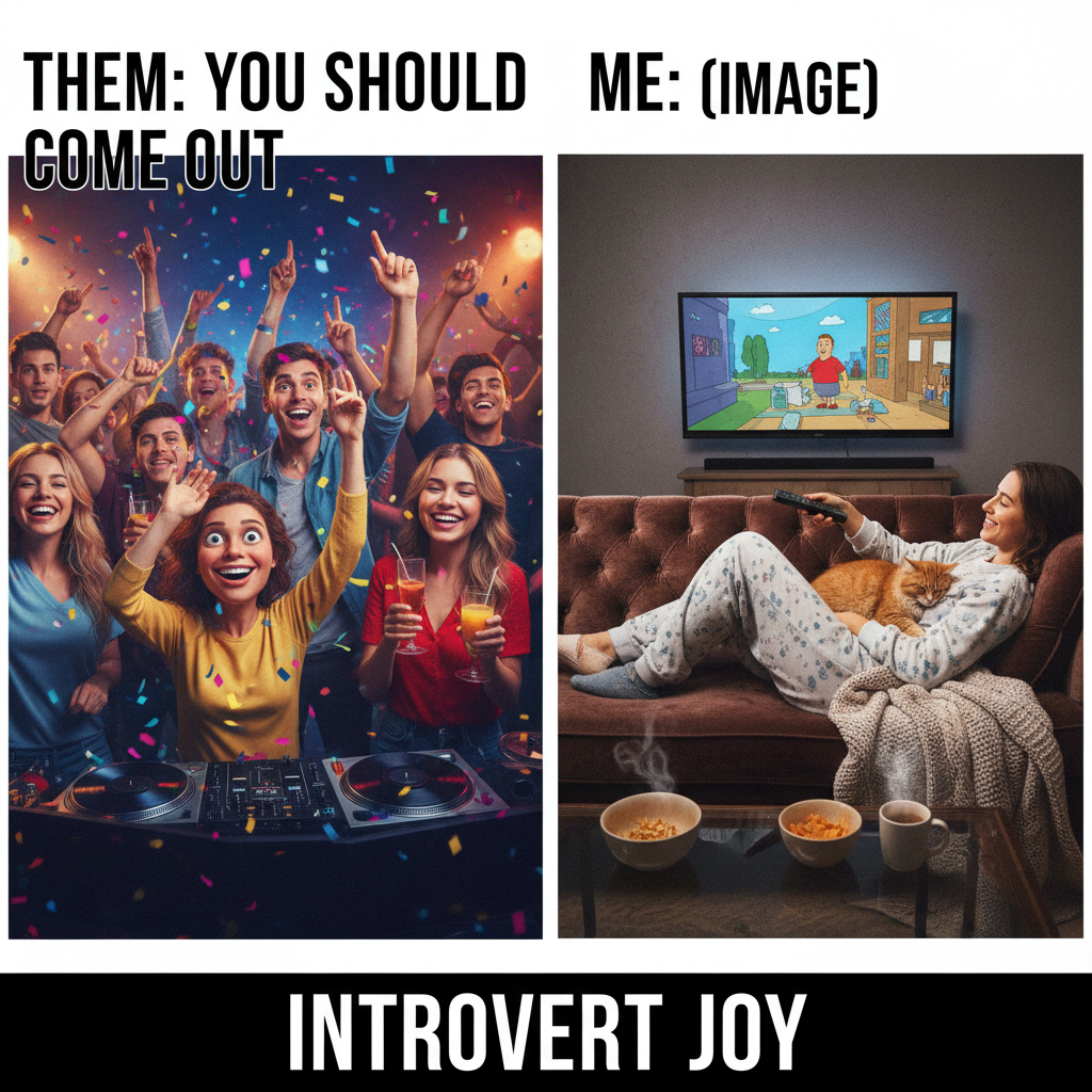 Friday night plans: wild party. Friday night reality: wild Netflix binge with my cat.